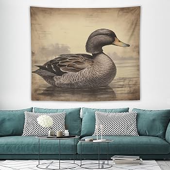 Amazon.com: MaSiledy Old Fashioned Antique Duck Art